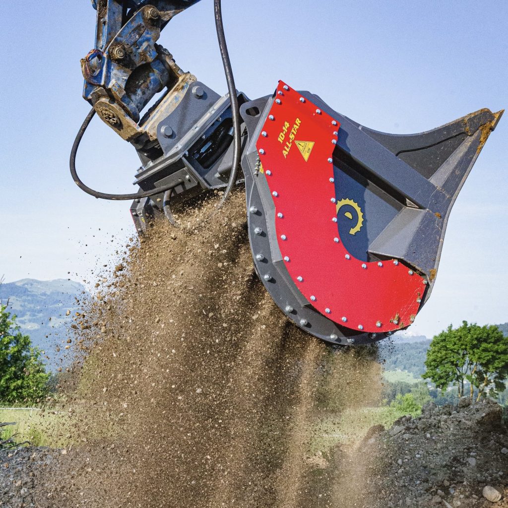 Difco 1114 AllStar Excavator Screening Bucket Attach2UK